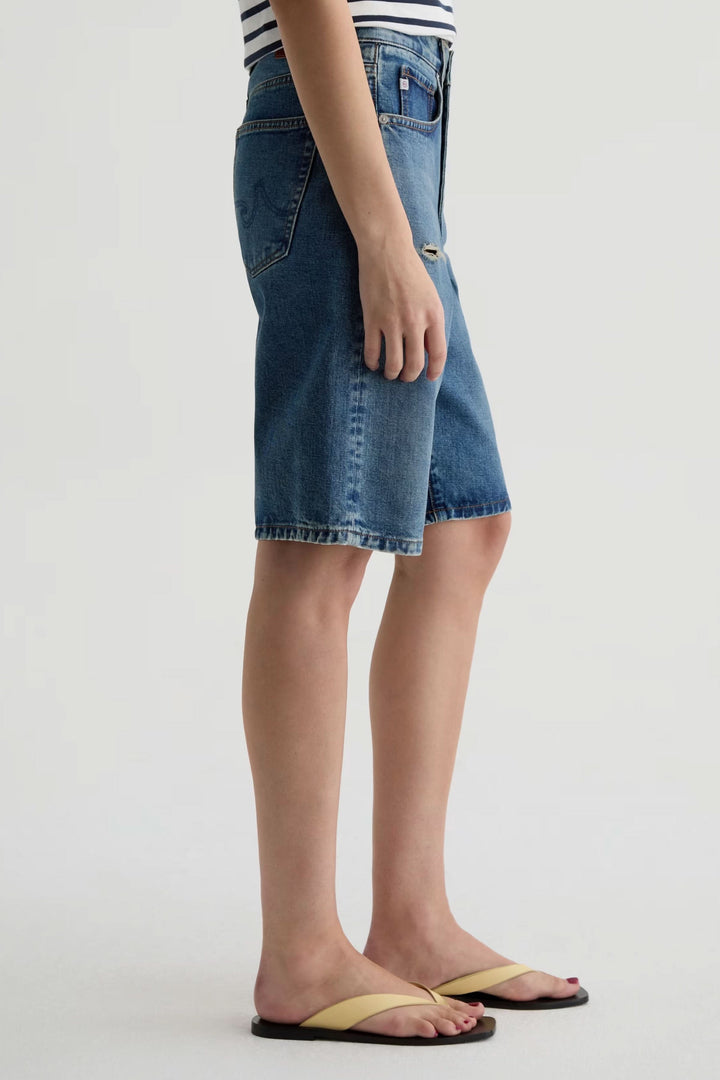 Bermuda Thalia en denim à coupe décontractée