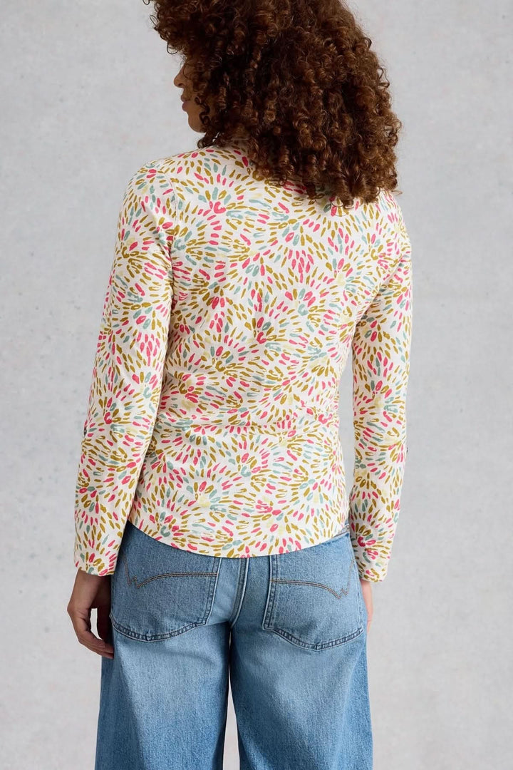 Blouse Annie imprimée col chemise