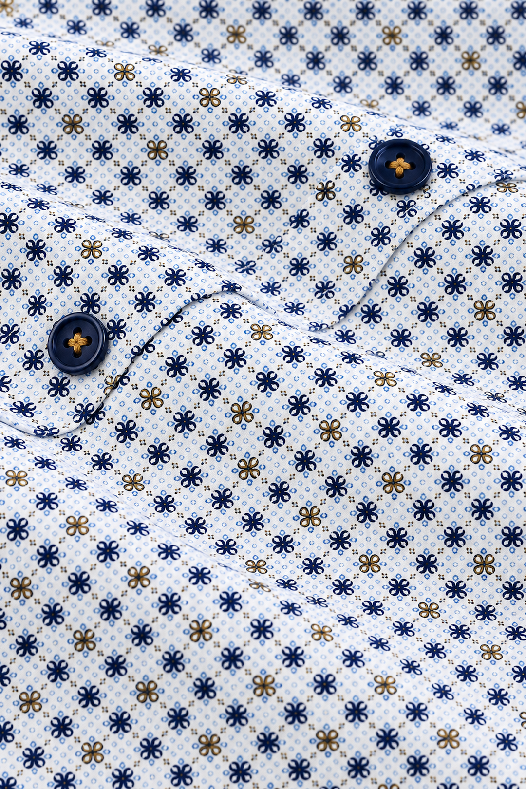 Chemise sport imprimée géométrique
