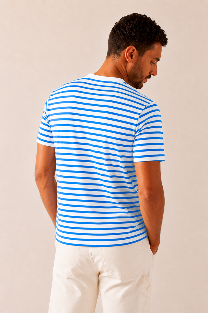 T-shirt rayé en coton