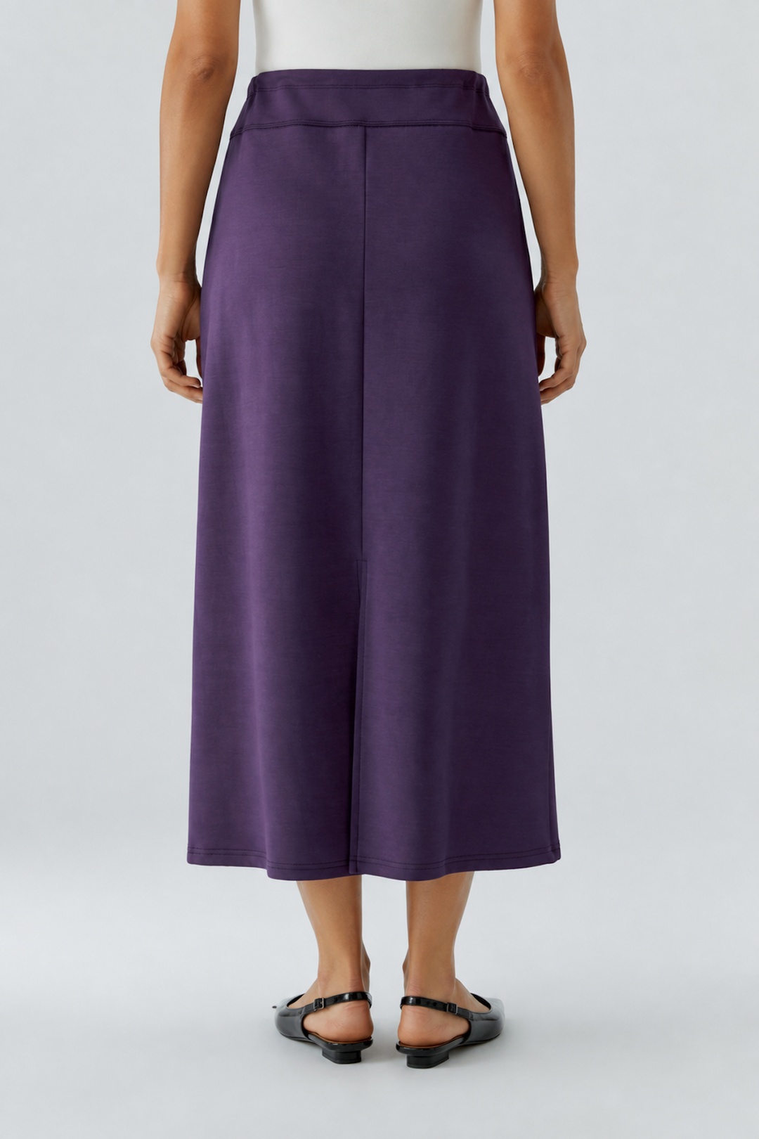 Long skirt with drawstring 