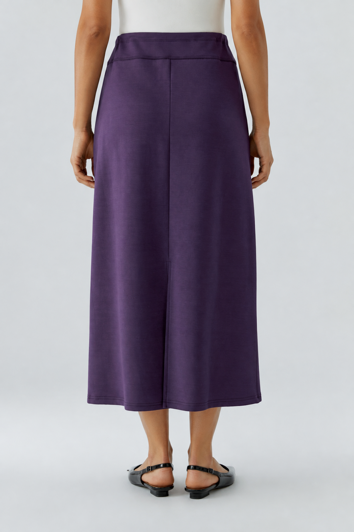Long skirt with drawstring 