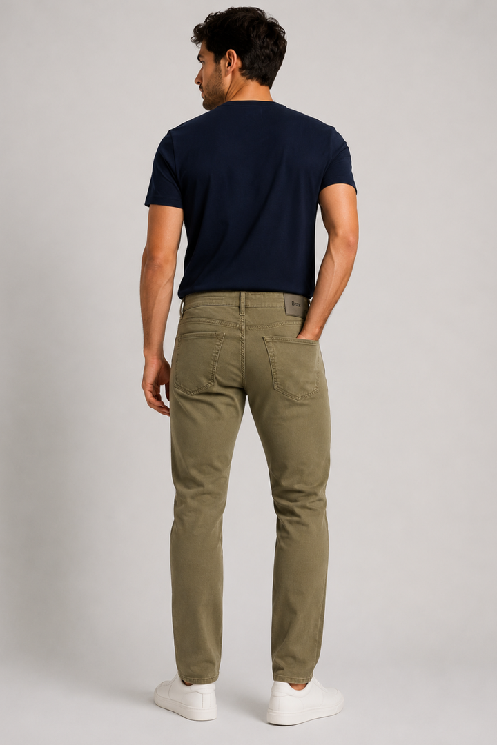 Pantalon ajusté extensible