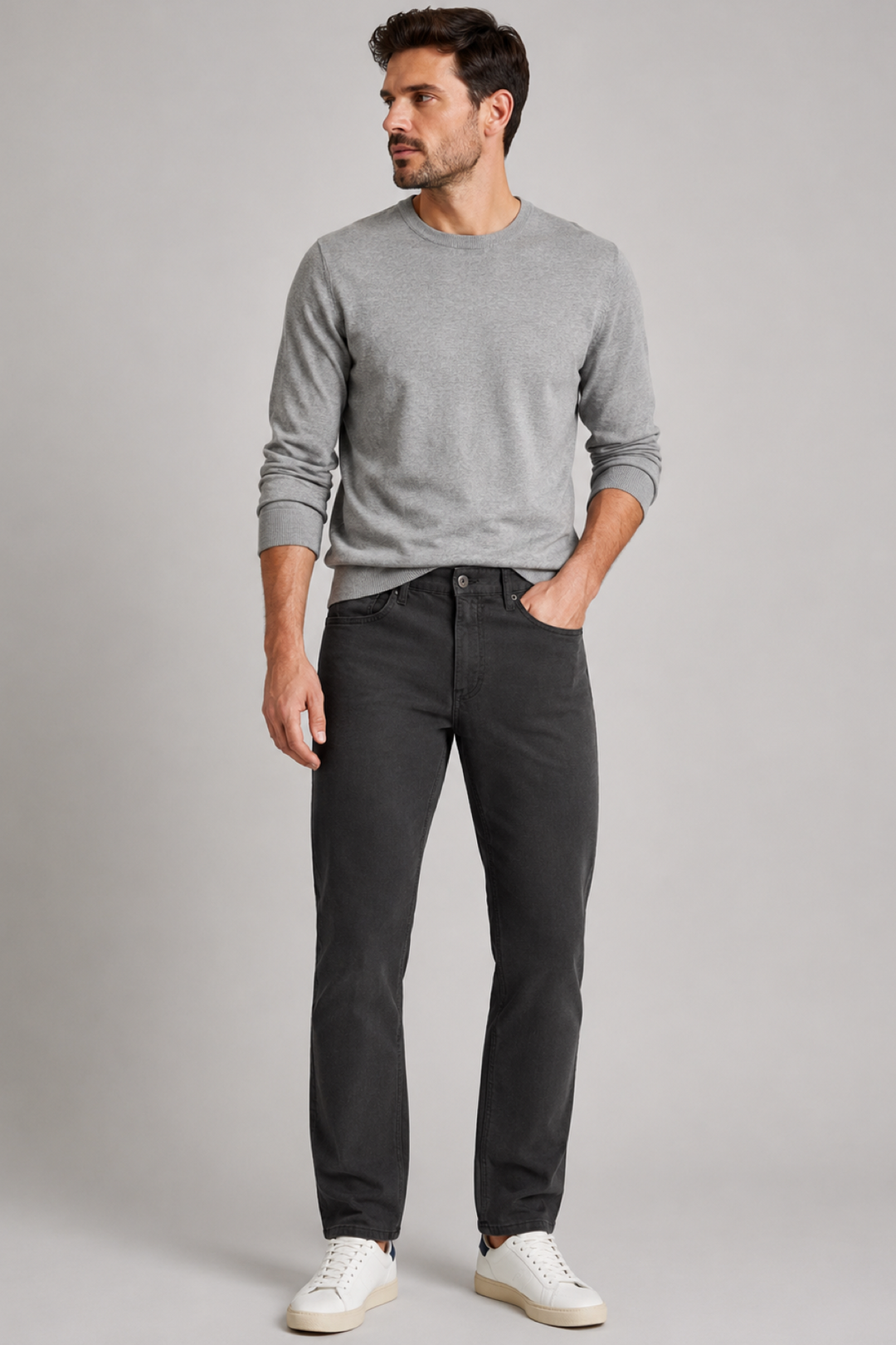 Pantalon ajusté longueur cheville