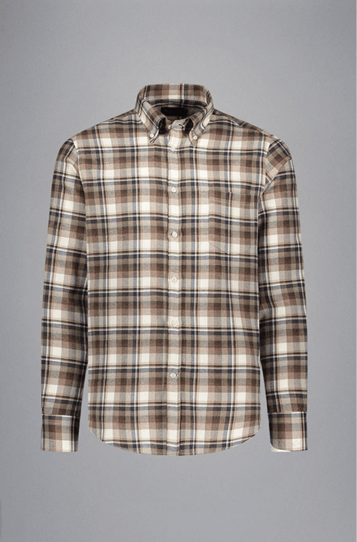 Chemise en flanelle à carreaux multicolores, douce et épaisse, idéale pour l&