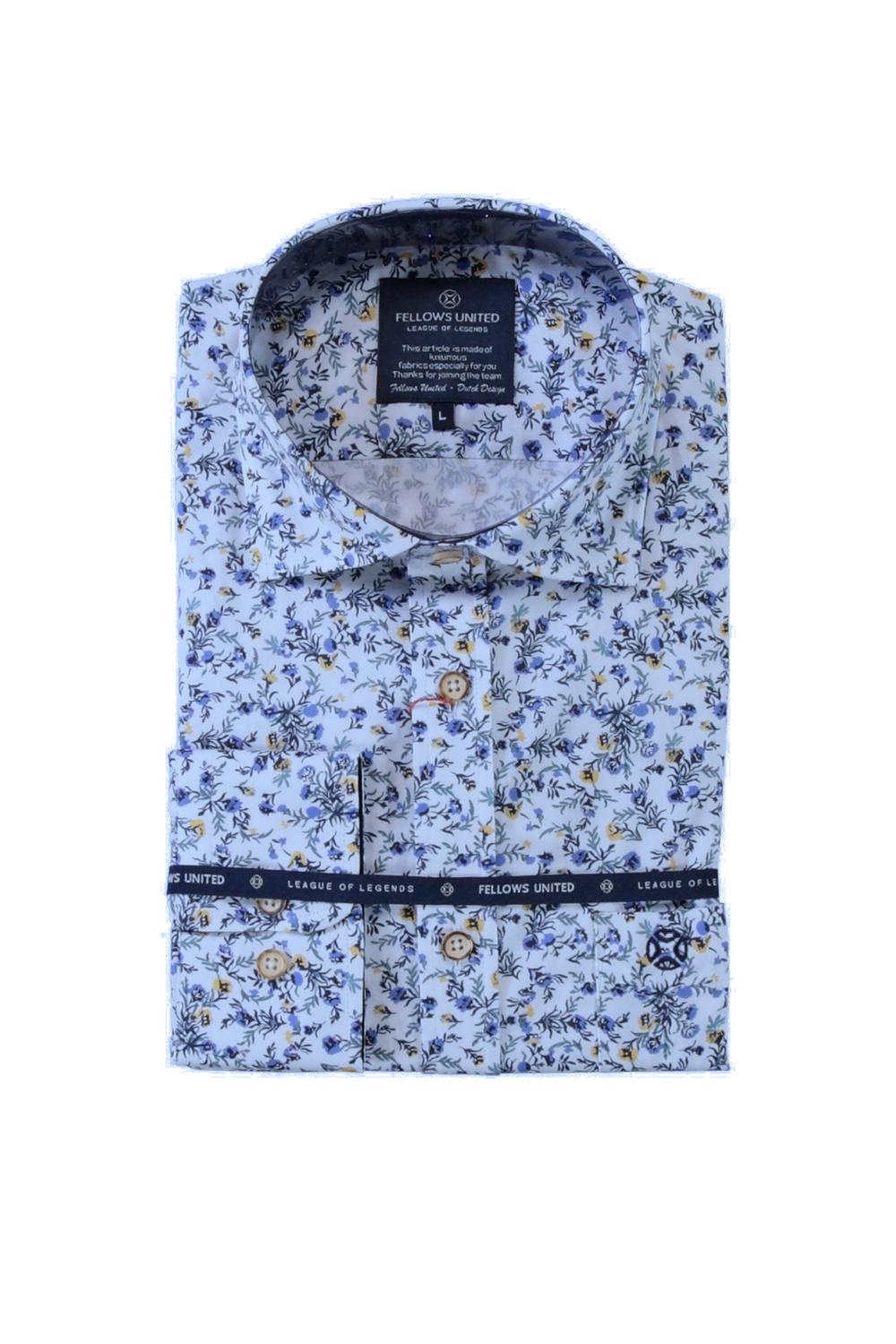 Chemise à manches courtes à motif floral avec col classique et fermeture boutonnée, parfaite pour un style moderne et élégant.