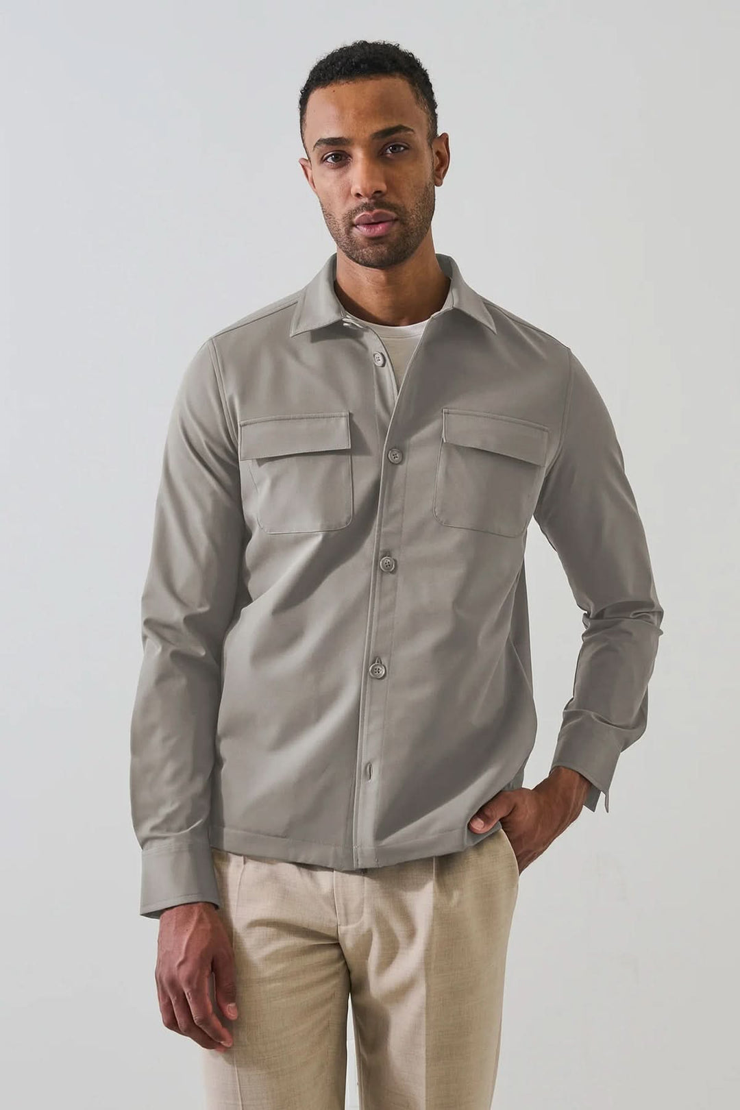 Chemise-veste extensible
