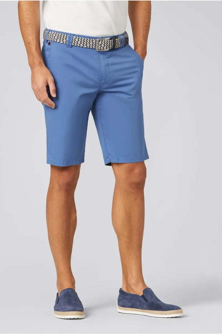 Shorts en chino bleu, élégants et confortables, parfaits pour l&