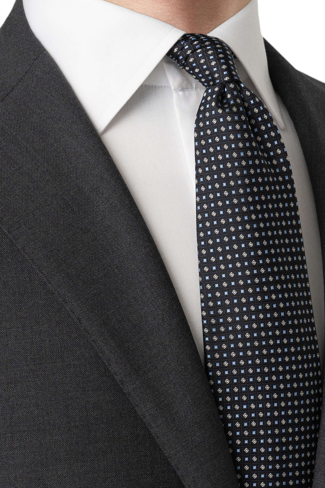 Geometric pattern tie