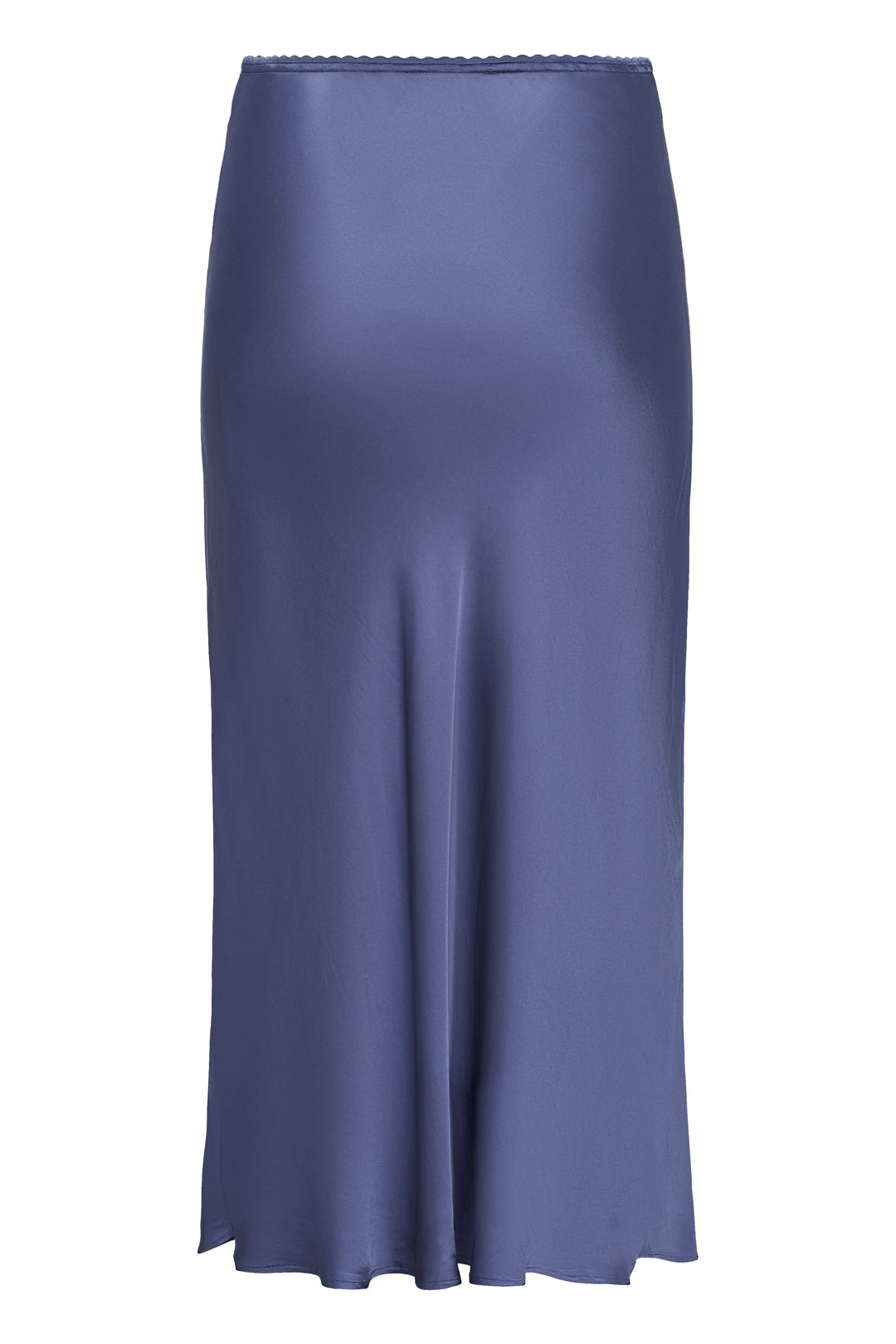 Jupe midi Laurina bleu, silhouette fluide et élégante pour une allure féminine et sophistiquée.