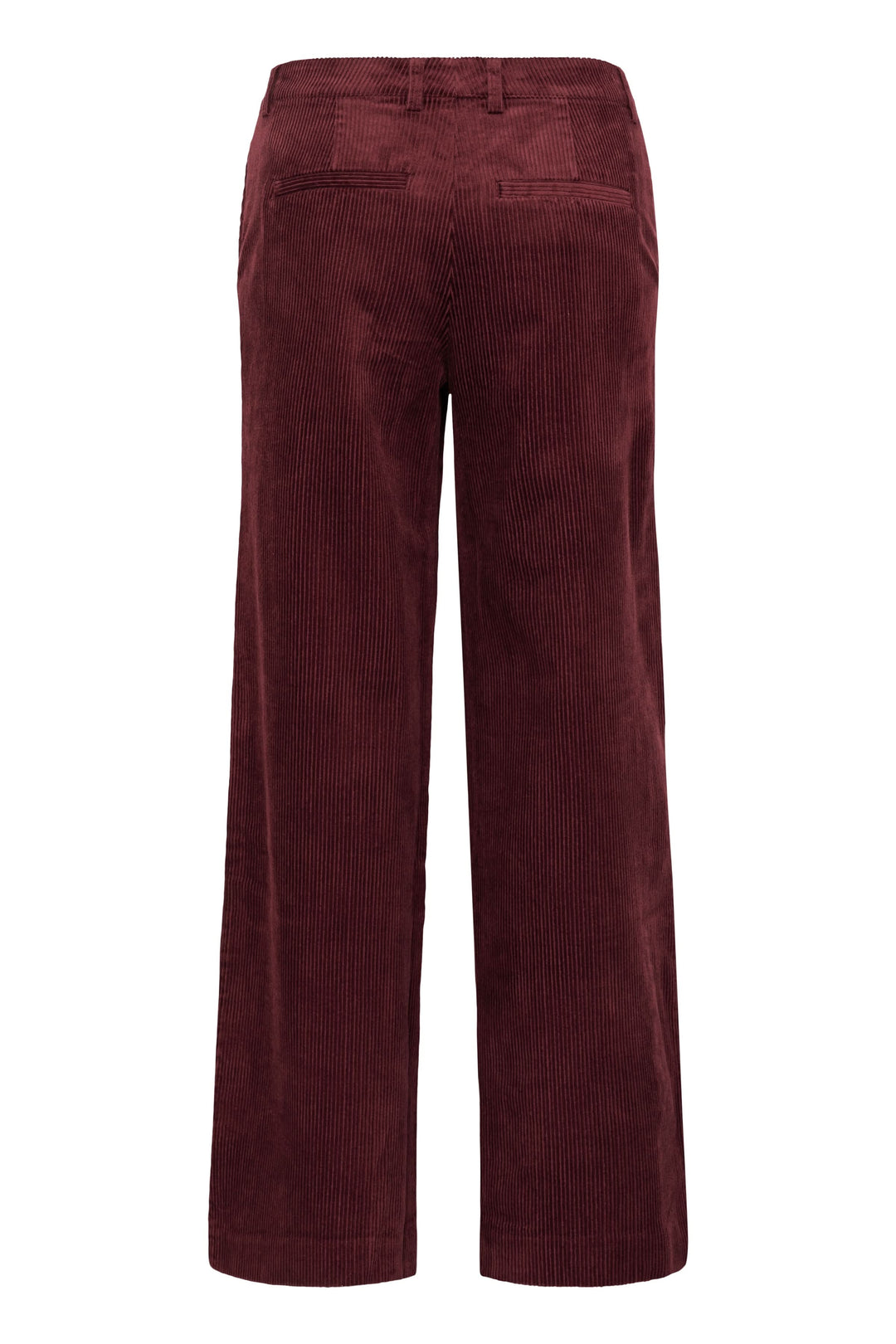 Pantalon Clarissi en velours côtelé avec coupe large et taille haute, idéal pour un style rétro-chic et moderne.