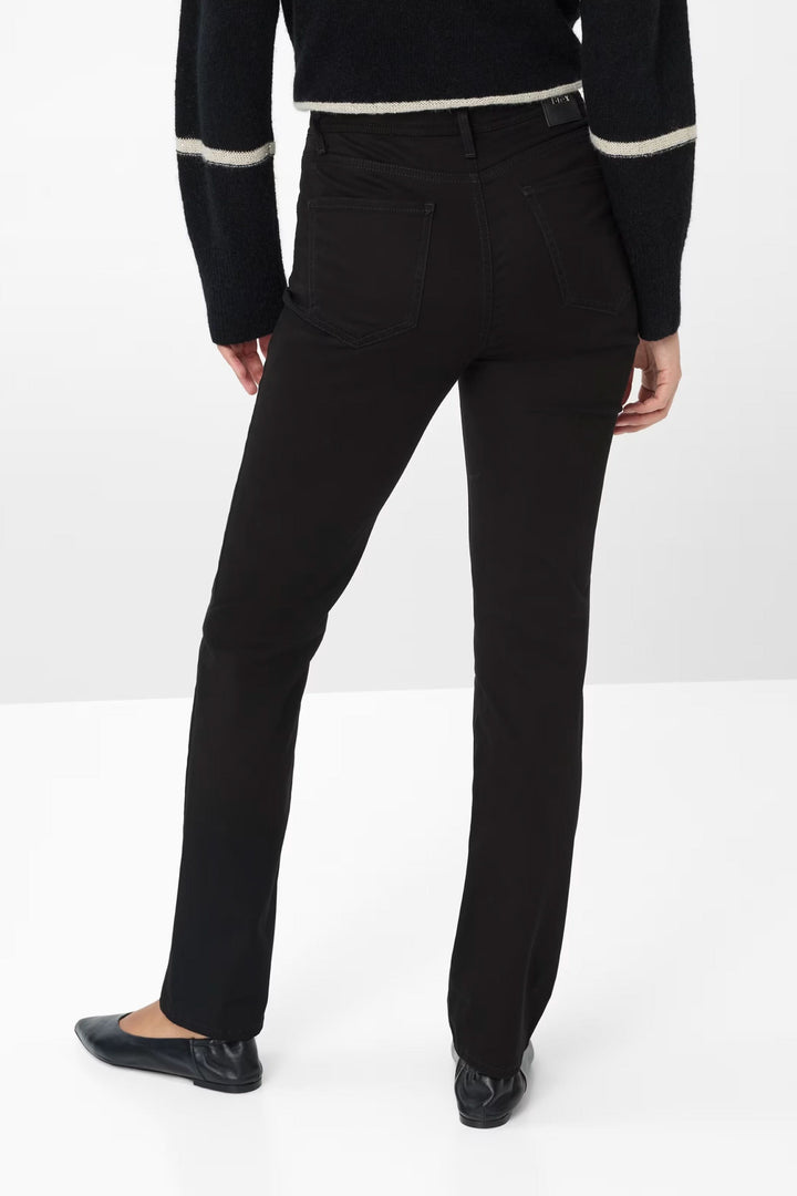 Pantalon Mary coupe droite en matière extensible pour un confort quotidien et style polyvalent