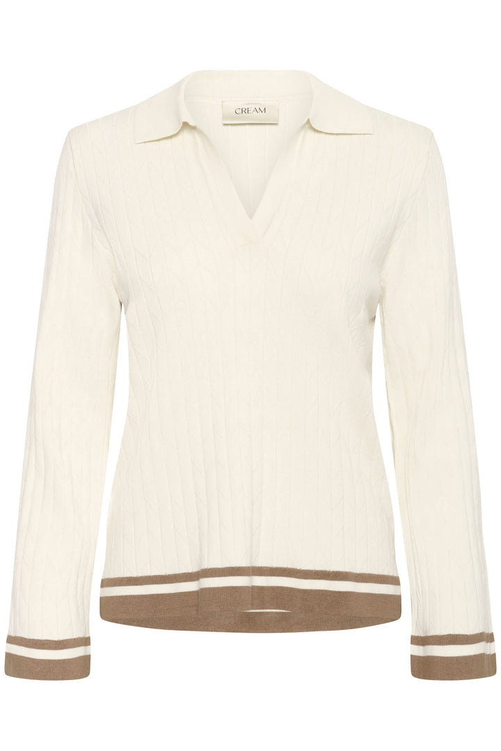 Polo Villea - Polo en maille raffiné avec col ouvert et finitions contrastantes, apportant élégance et modernité à votre tenue.