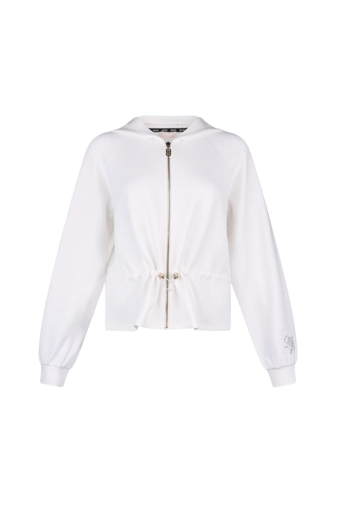 Veste légère à capuchon avec cordon ajustable, moderne et décontractée, parfaite pour mi-saison avec fermeture à glissière et style sportif élégant.
