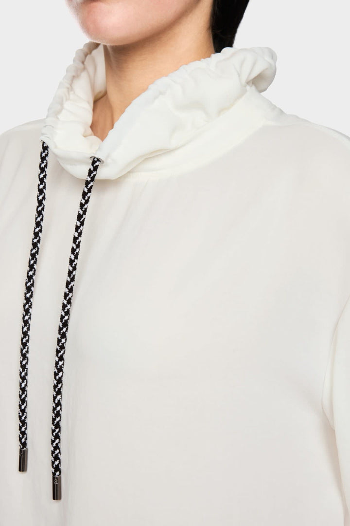 Blouse ample à col avec cordon de serrage pour femme Marc Cain