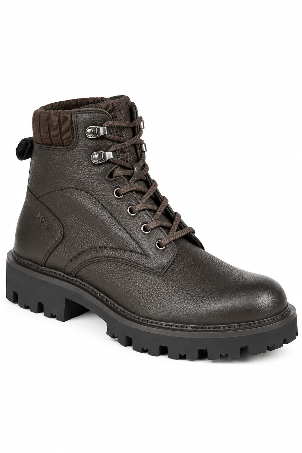 Hugo Boss men's Julyo lace-up boots with lugged sole