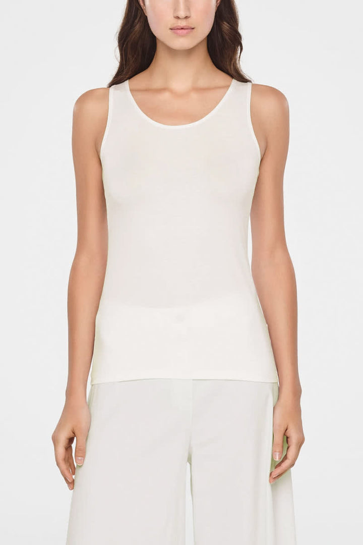 Camisole à encolure ronde pour femme sarah pacini
