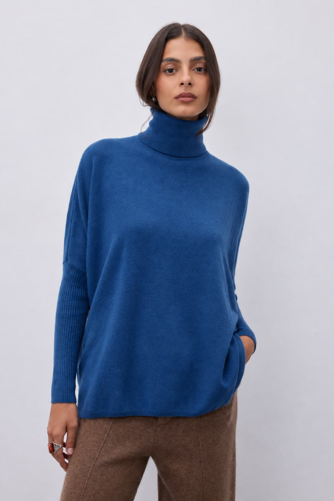 Chandail ample à col roulé Margareth pour femme Not Shy