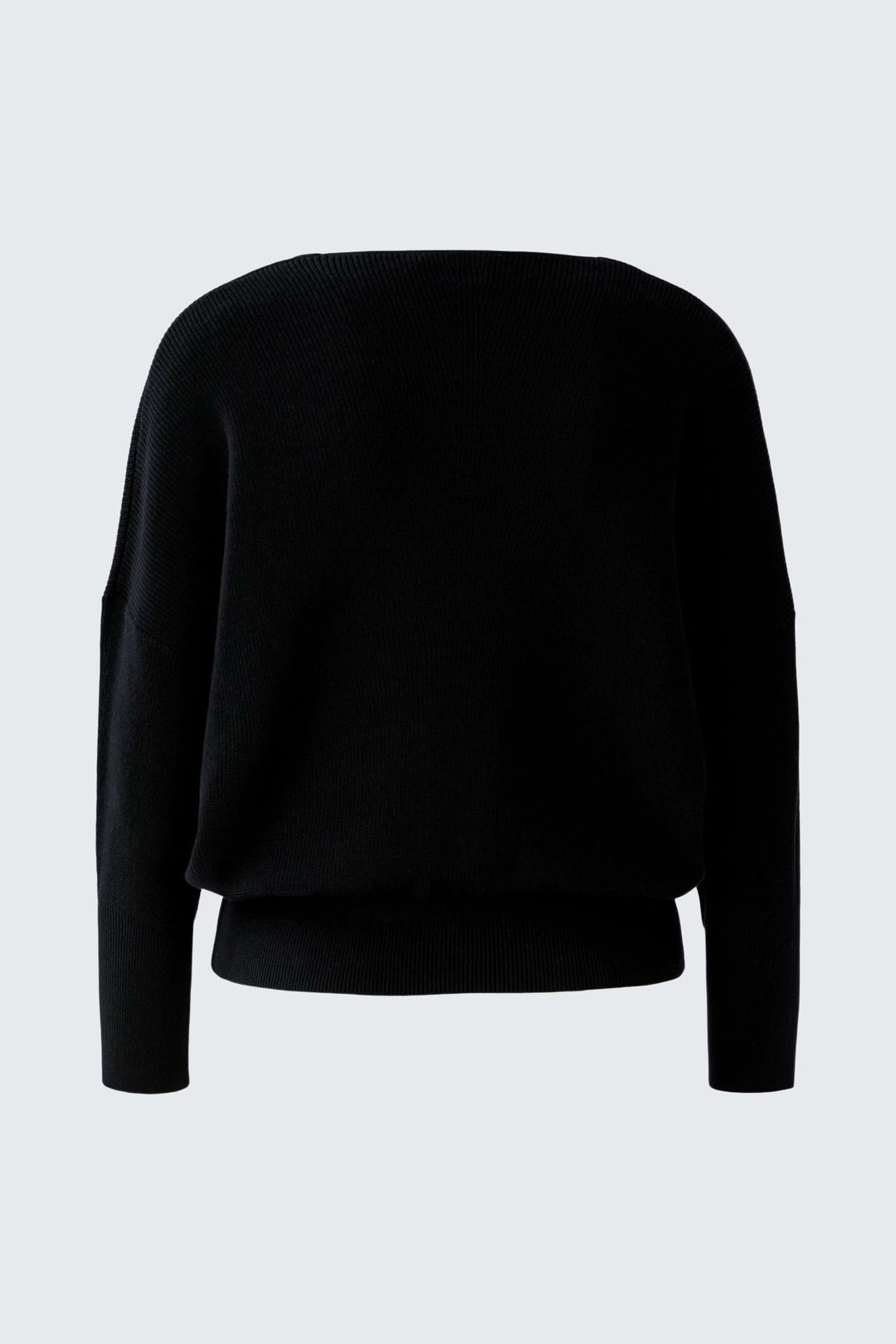 Front view of a soft-knit V-neck sweater Oui for women in beige with a cable-knit pattern - Valérie Simon