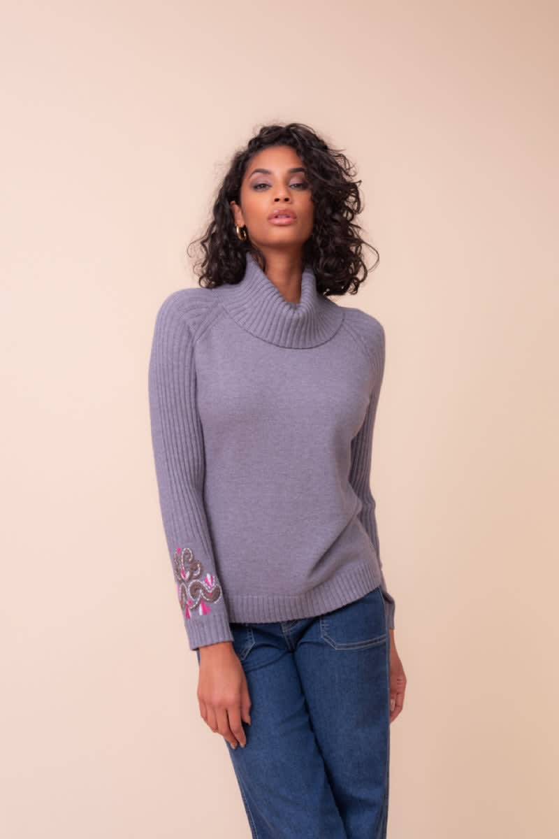 Women's Alison Sheri knit turtleneck sweater