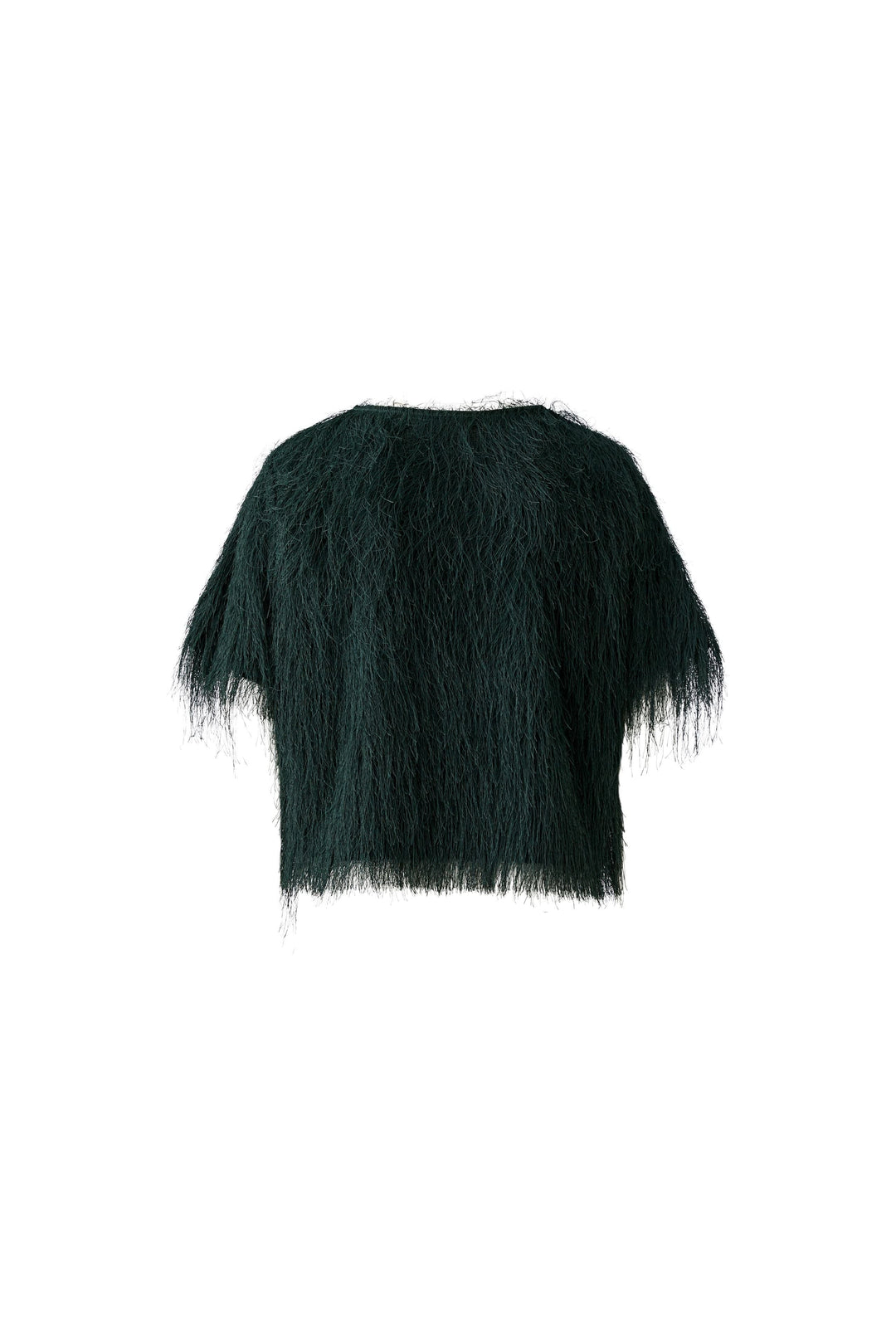 Chandail texturé à effet frangé pour femme Oui