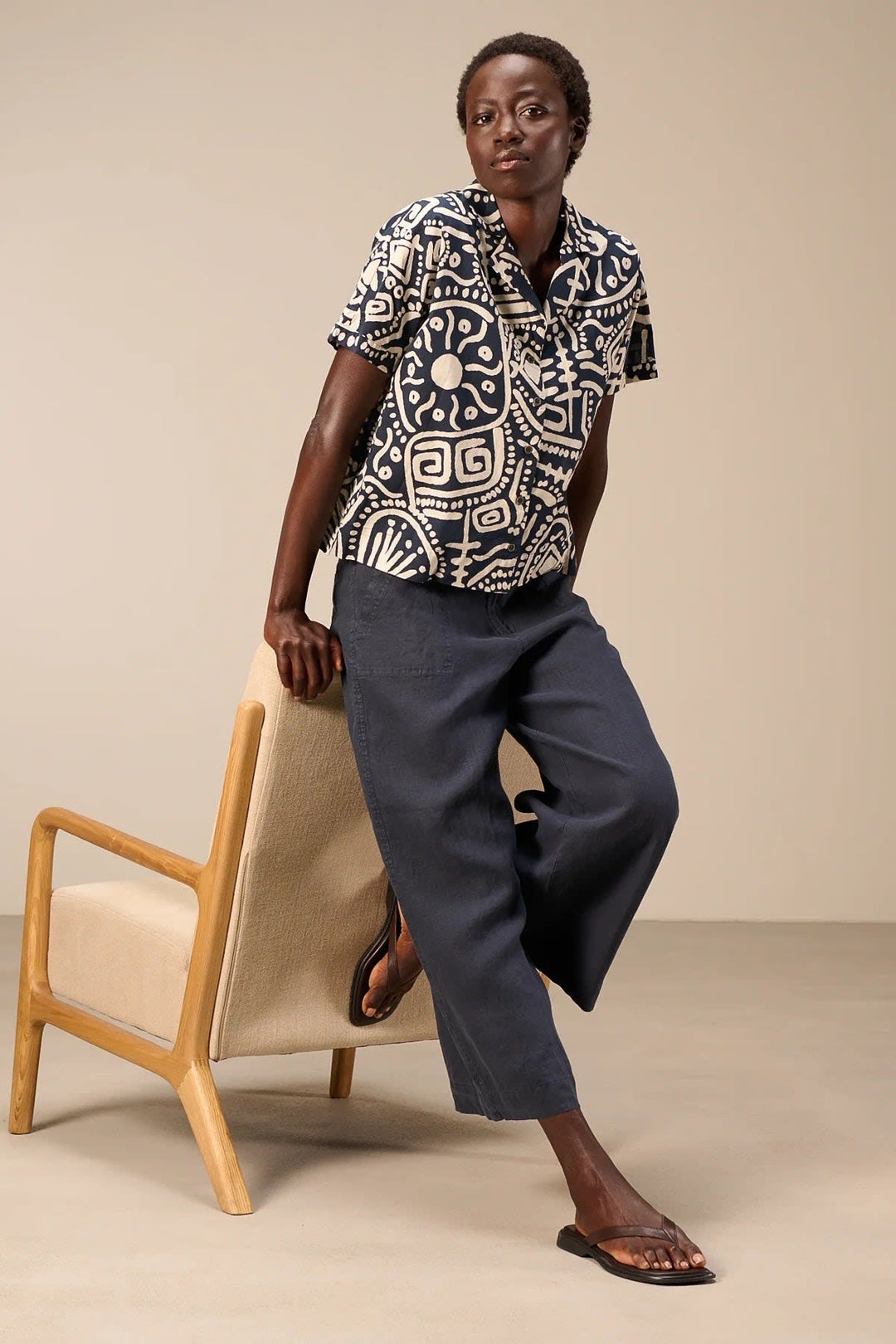 Front view of the Nile women&