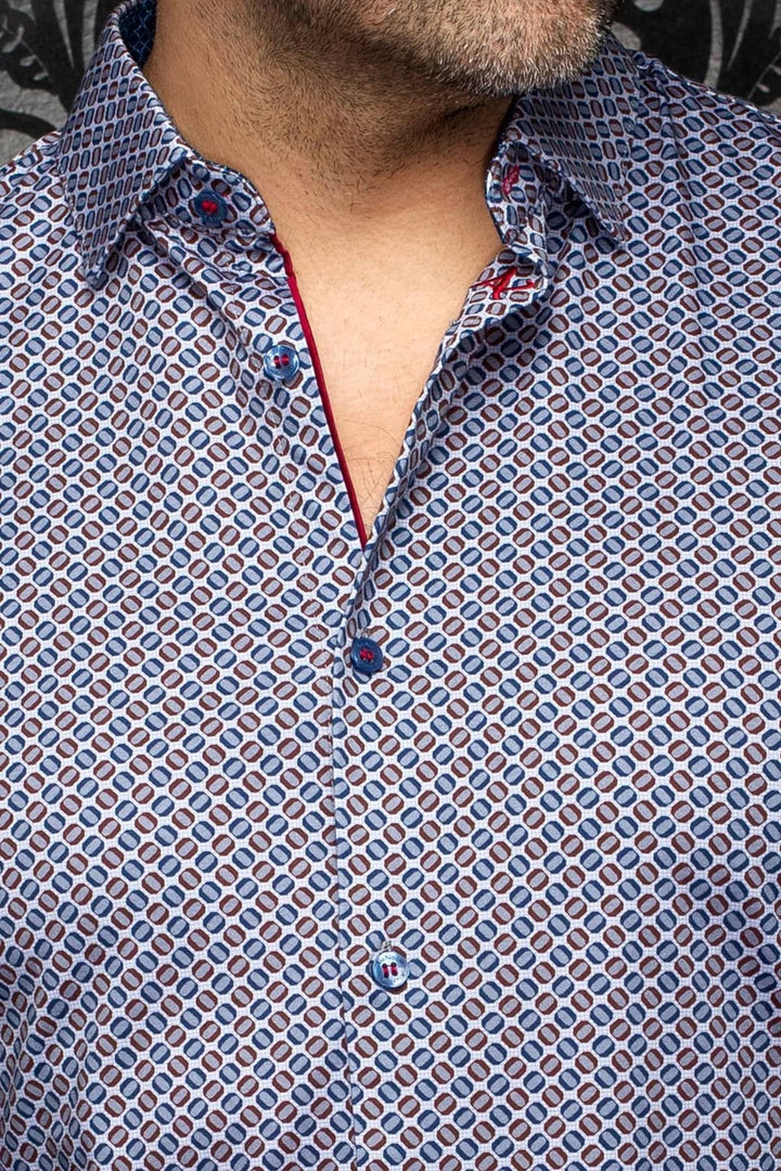 Manhattan geometric pattern men&
