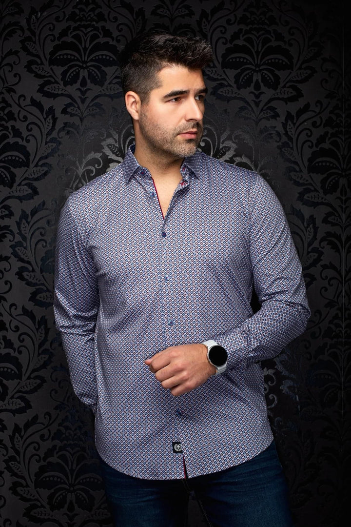 Manhattan geometric pattern men&