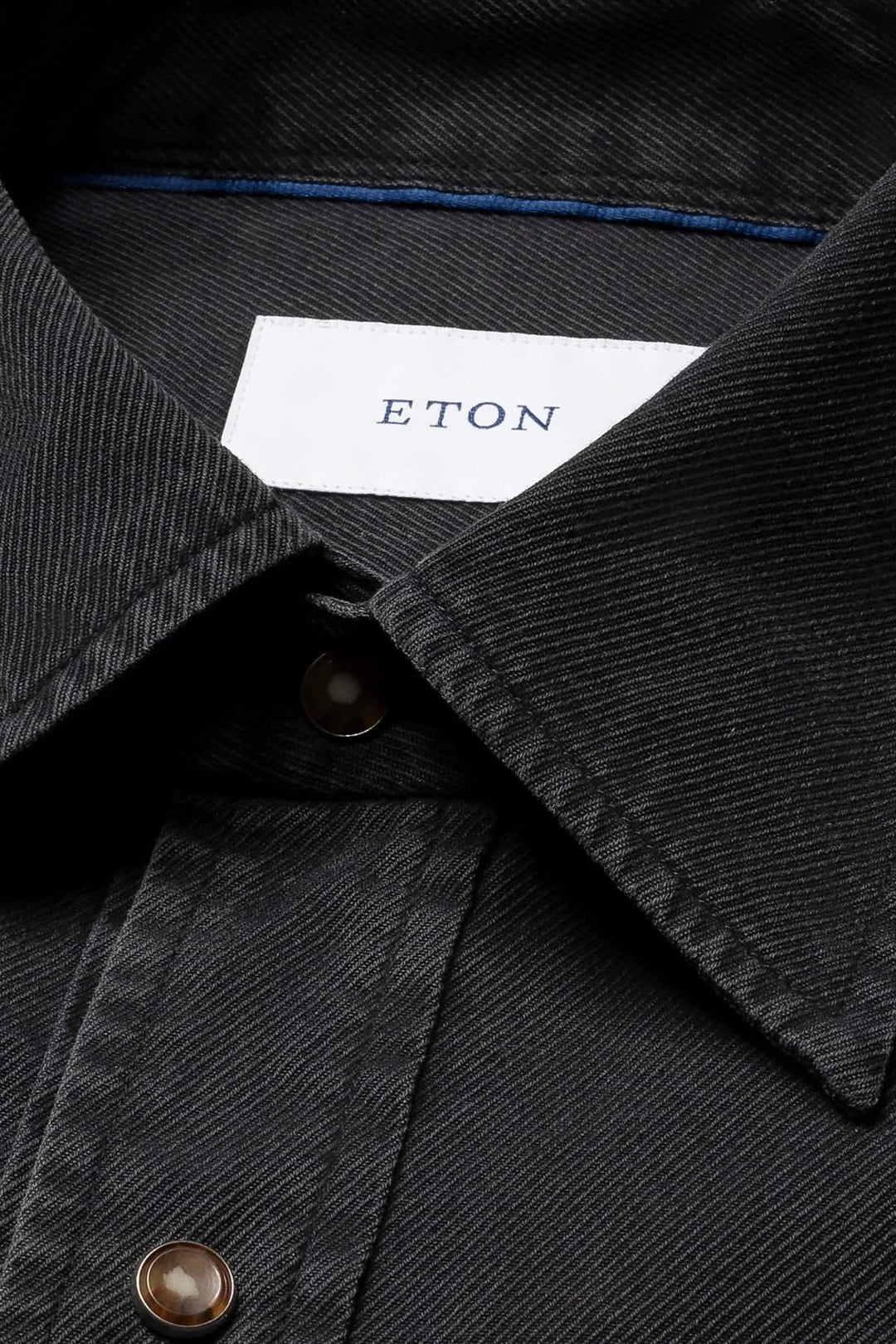 Chemise sport western vue de face pour homme Eton