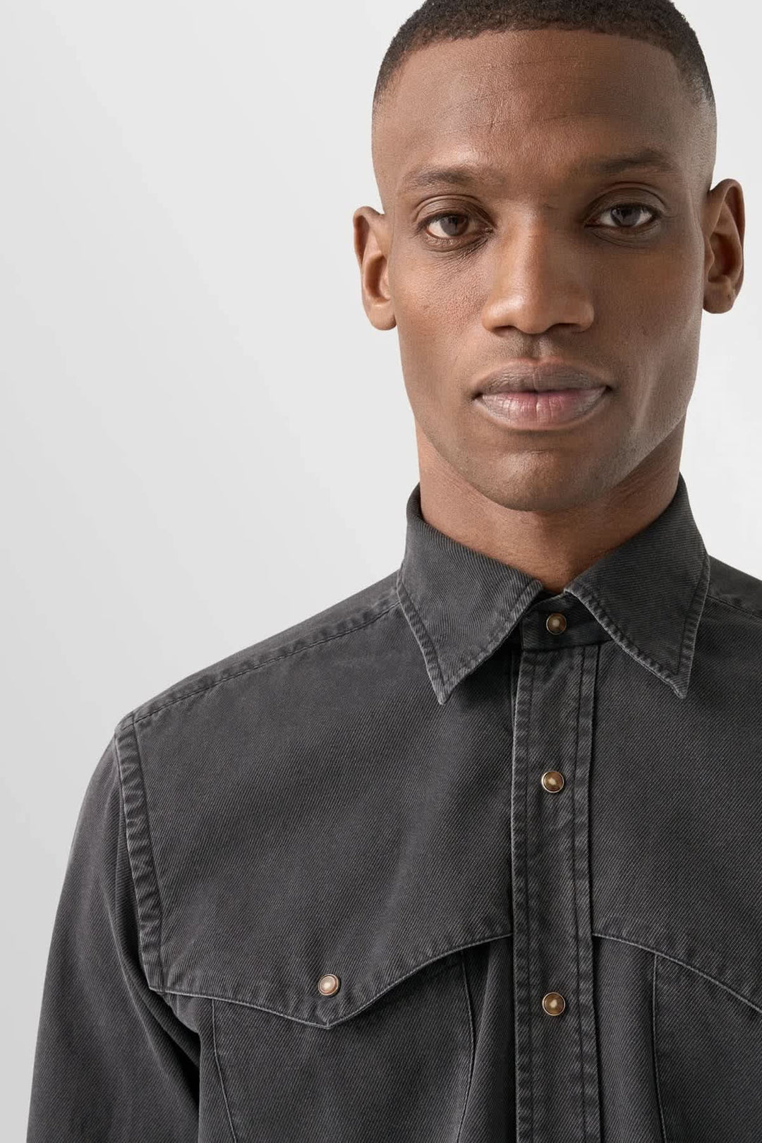 Chemise sport pour homme vue de face Eton