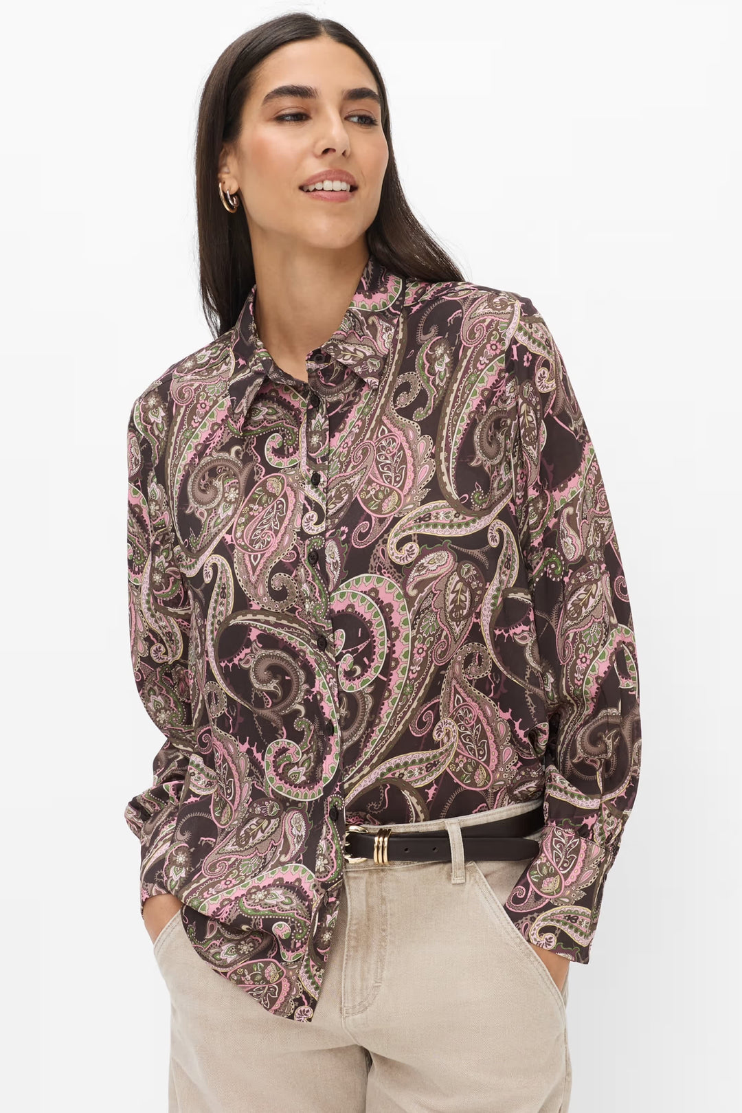 Chemise Vic à imprimé cachemire pour femme Brax