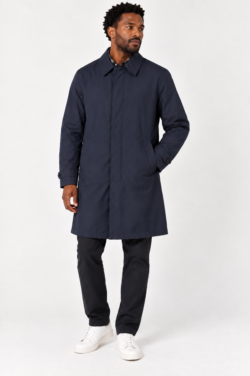 Long waterproof coat for men Fradi
