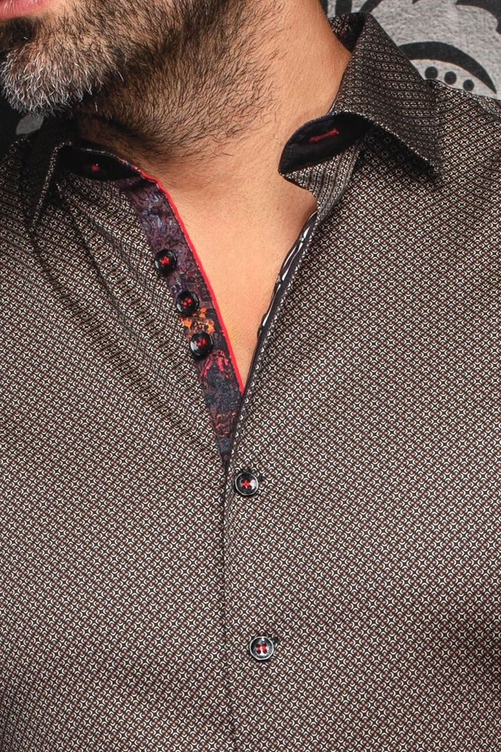 Chemise Bangalore sport à motif géométrique