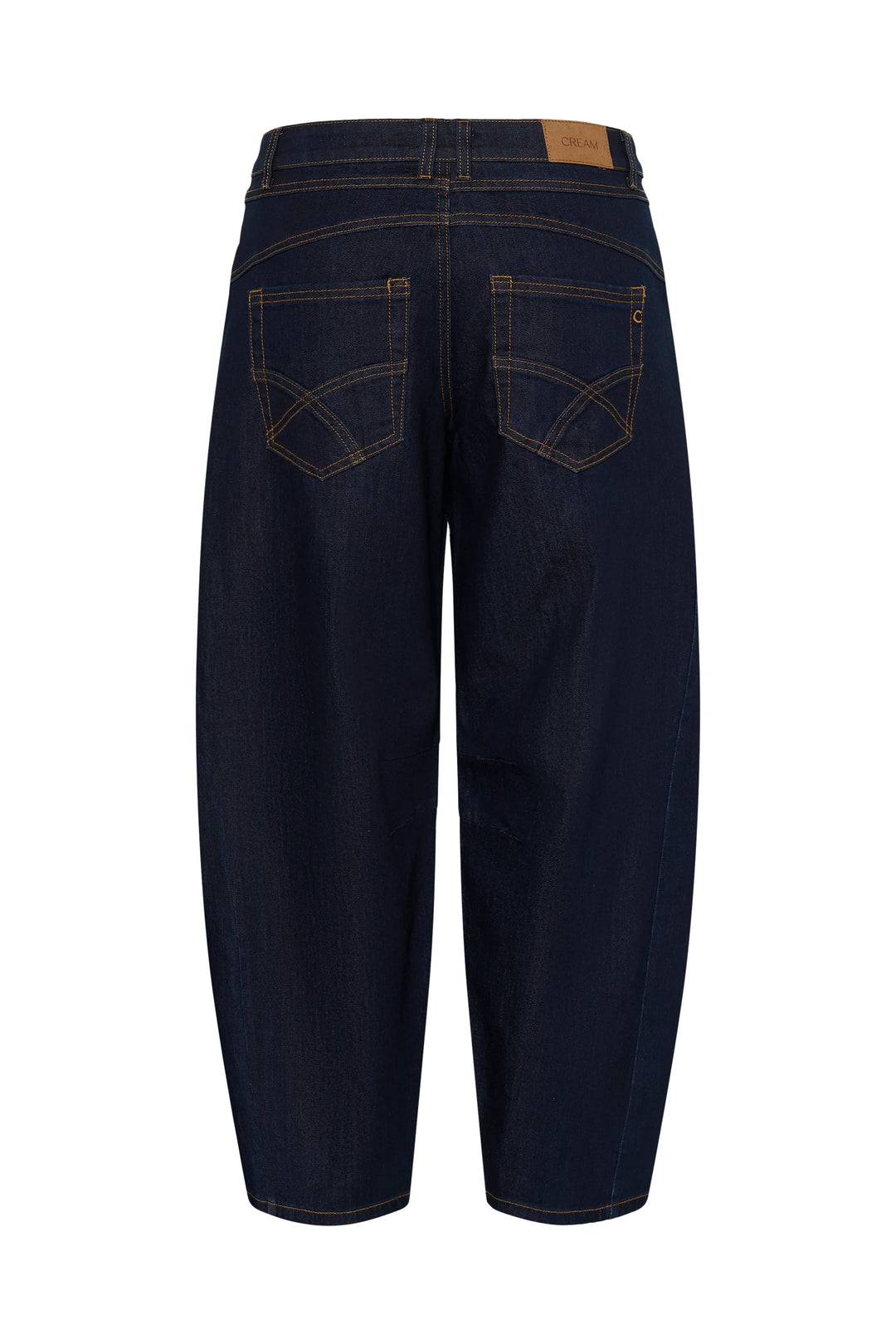 Bahren balloon-leg jeans for women Cream
