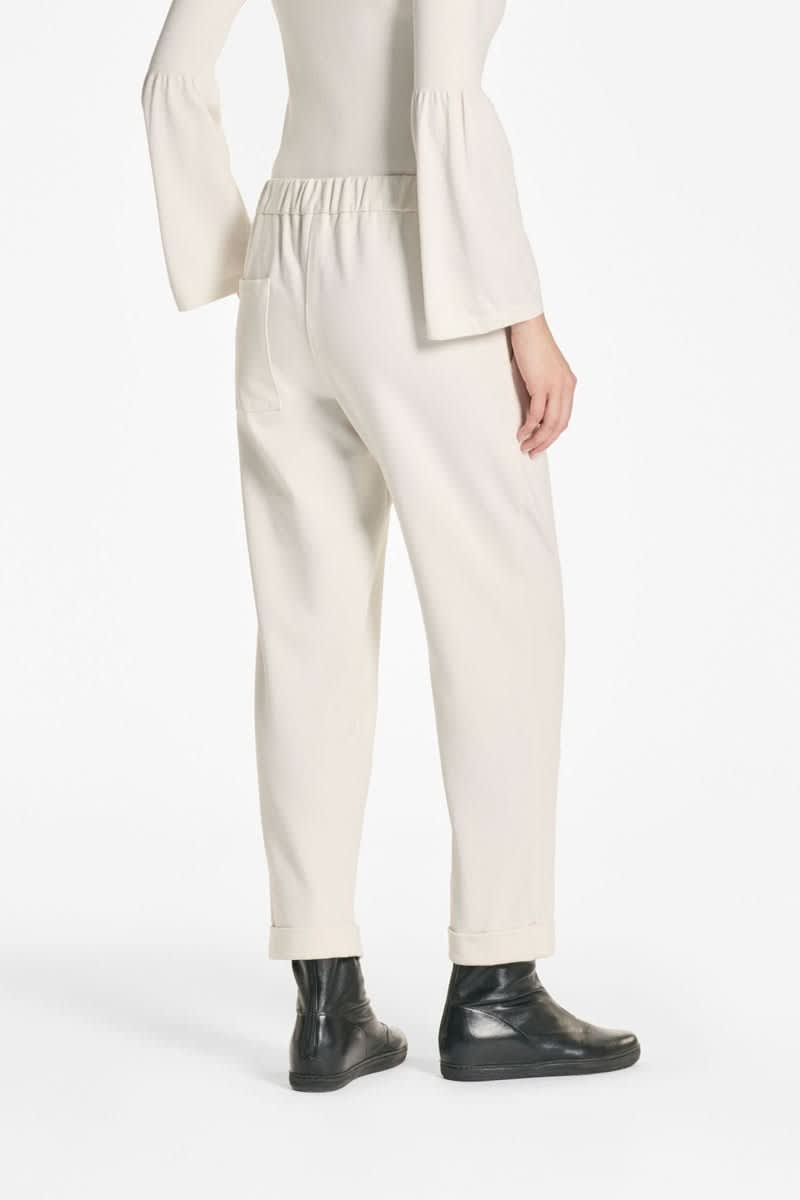 Pantalon à jambe fuselée pour femme sarah pacini