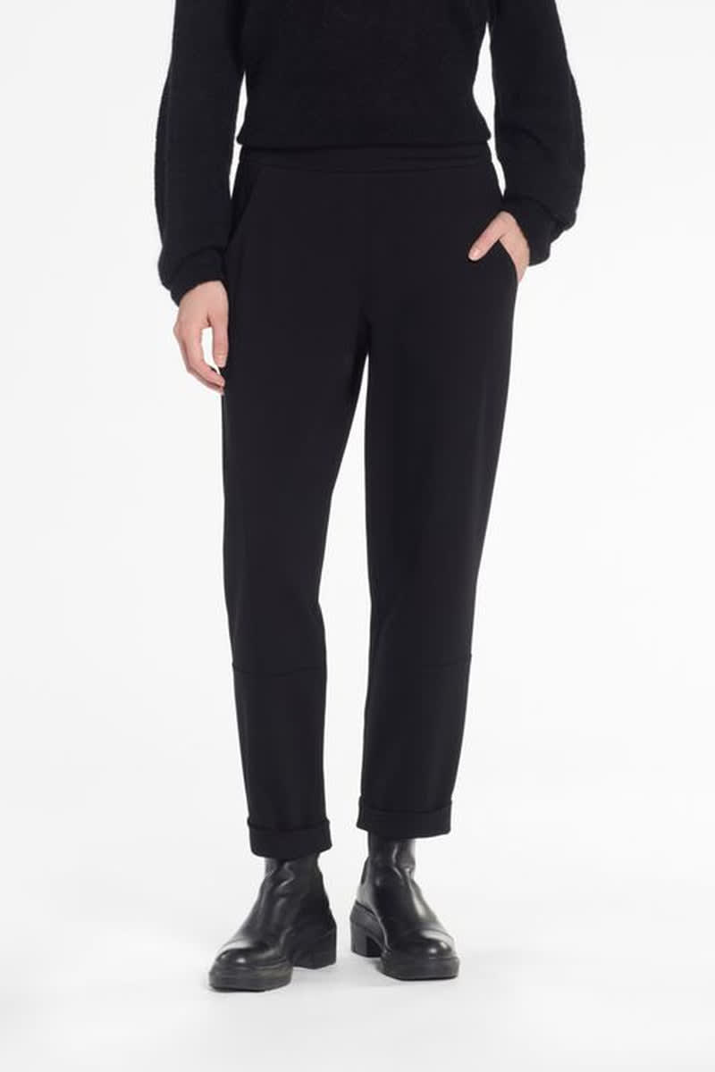 Pantalon à jambe fuselée pour femme sarah pacini