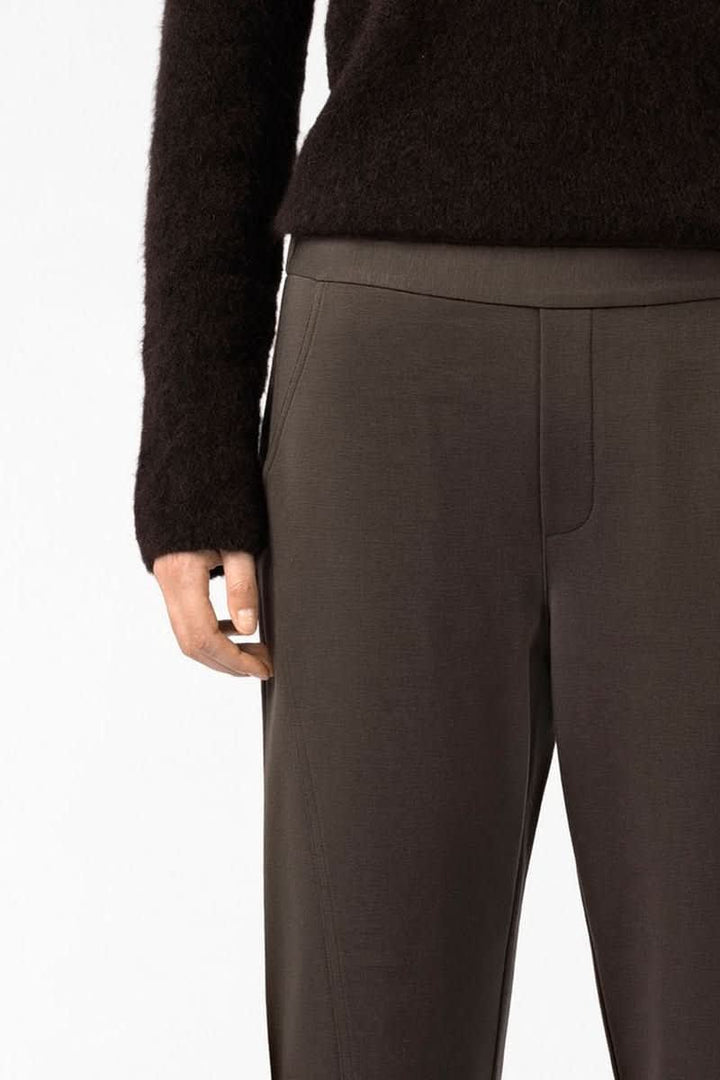 Pantalon à jambe fuselée pour femme sarah pacini