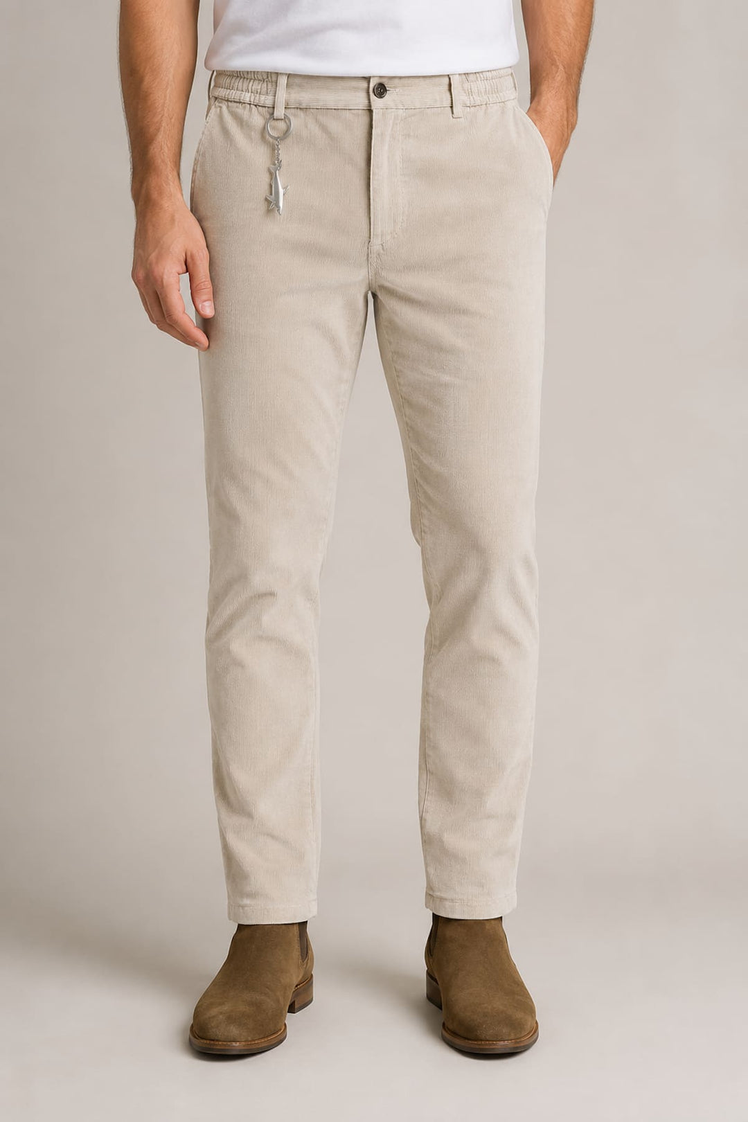 Side view of light brown men&
