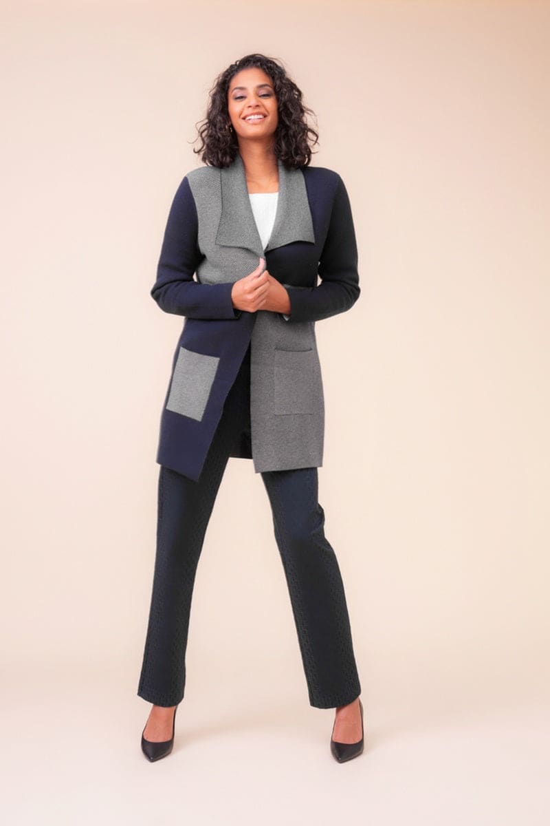 Women's textured-pattern dress pants Alison Sheri