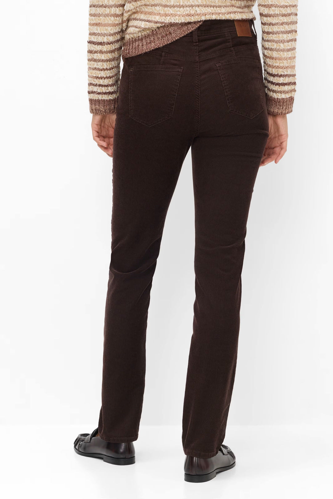 Pantalon Mary en velours côtelé à coupe droite pour femme Brax