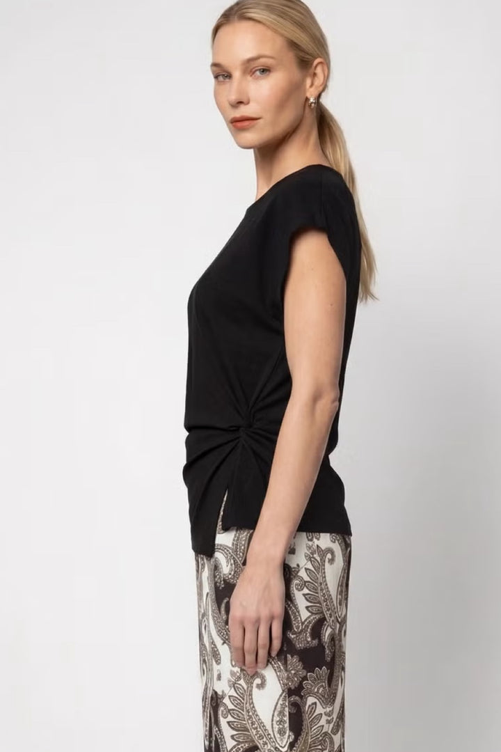 Tie-detail T-shirt 