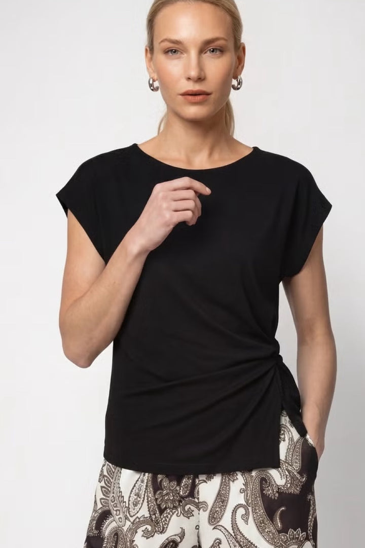 Tie-detail T-shirt 