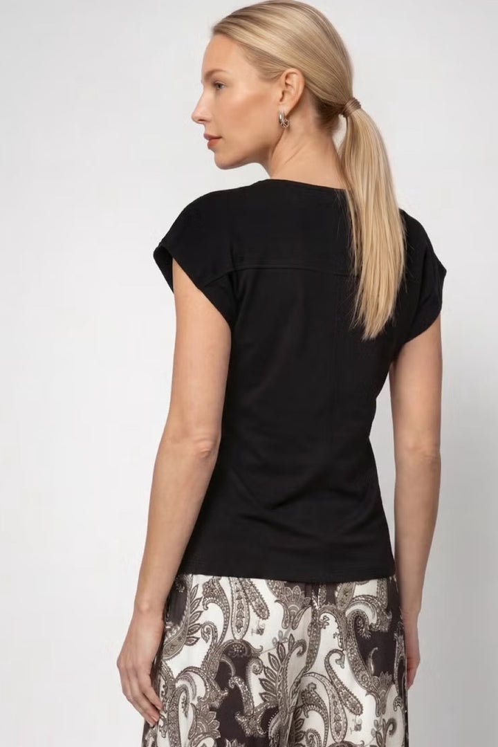 Tie-detail T-shirt 