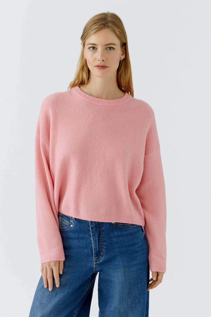Tricot doux à épaules tombantes pour femme Oui