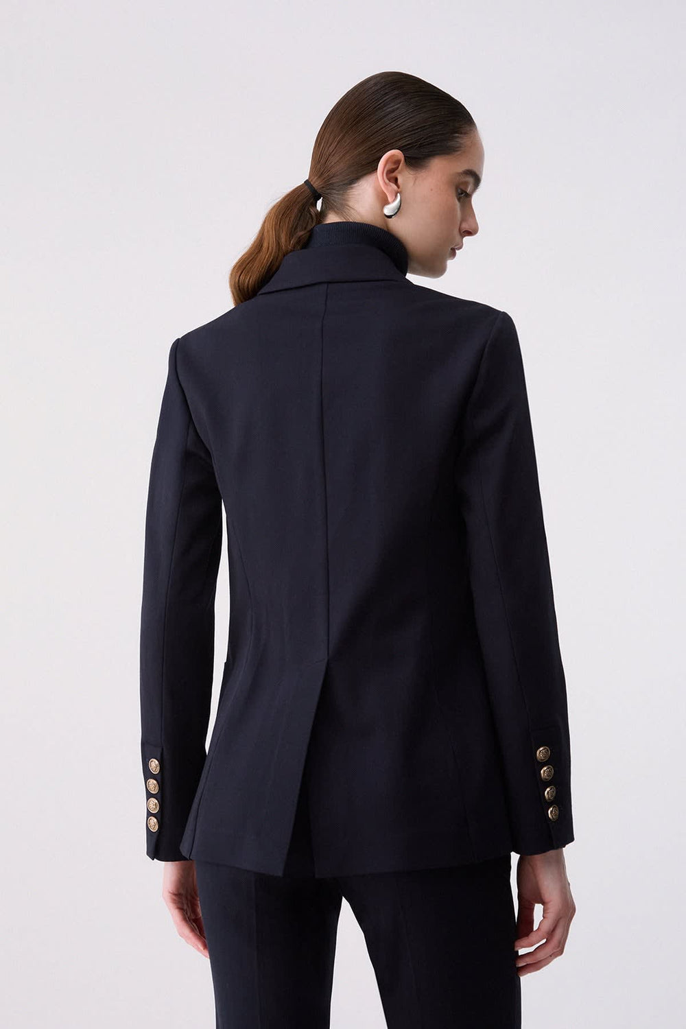 Double-breasted blazer for women liujo