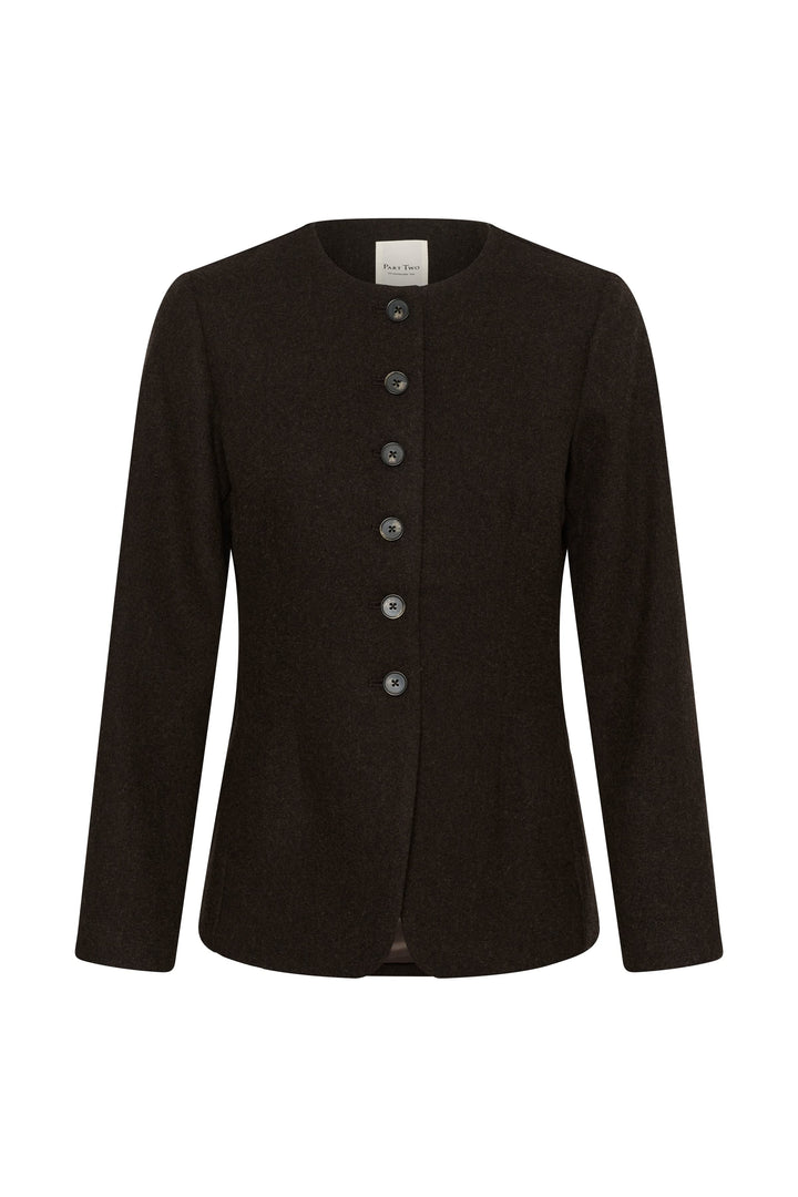Celinn fitted round-neck blazer for women Part Two