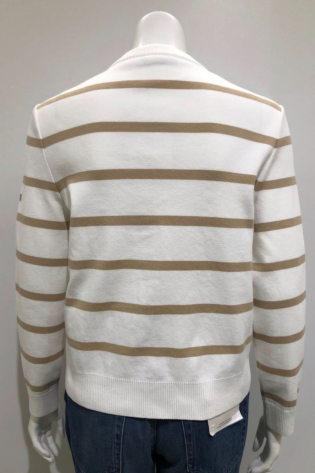 Cardigan à rayures boutonné PERPIGNAN