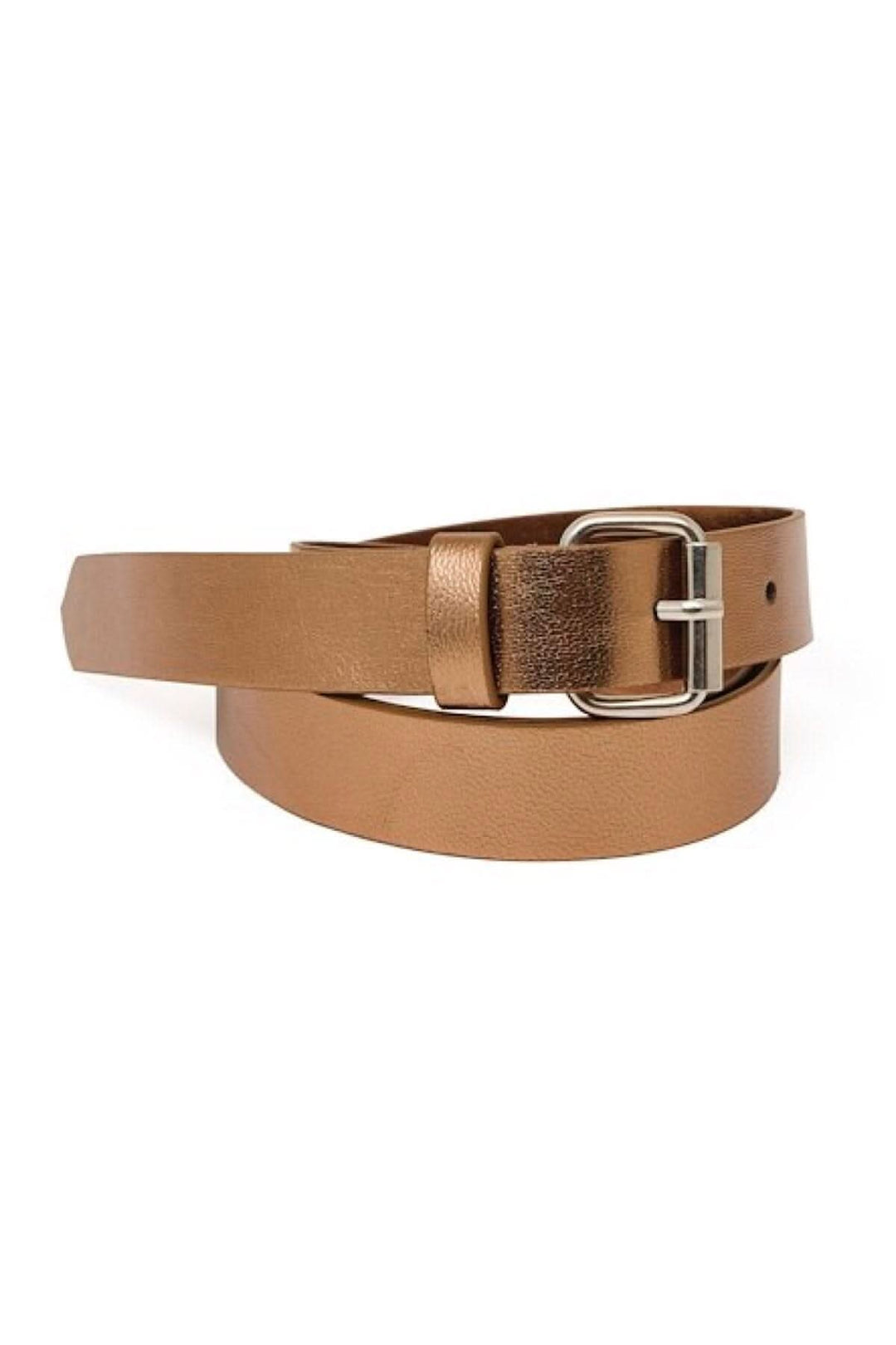 Ceinture Chantel en cuir marron, idéale pour jeans ou robes, modèle 30308089, 100% cuir.