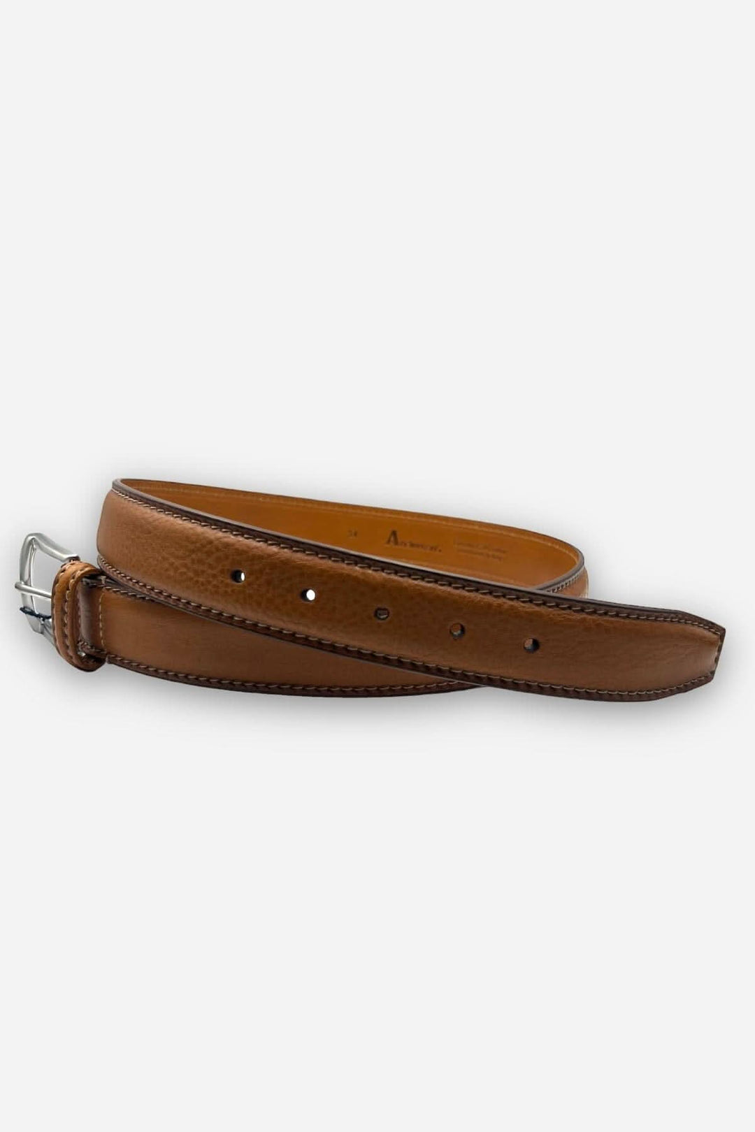 Ceinture en cuir tan italienne Anderson&