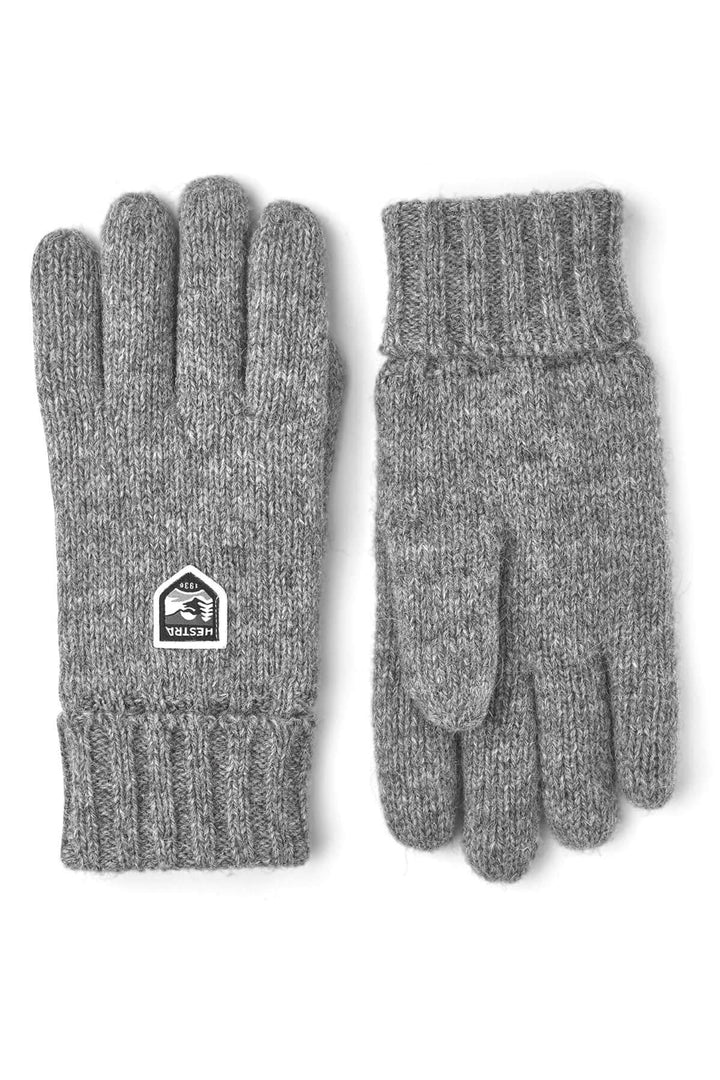 Gant en laine Shetland gris avec isolation Thinsulate, résistant à l&